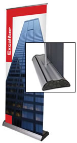 Details zu Rollup-Display "Excaliber I" inkl. Bannerdruck