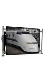 Details zu Messewand Linear Kit B gerade inkl. Bedruckung