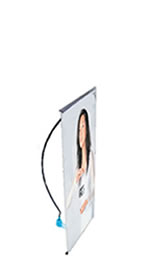 Details zu Bannerdisplay-Ersatzbahn "Mini-L-Banner" inkl. Druck