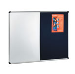 Details zu Notiz-Board, glatt-wei�/Nylon