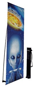 Bannerdisplay "Chrono Expo 2" inkl. Bannerdruck (Bannerdisplays)