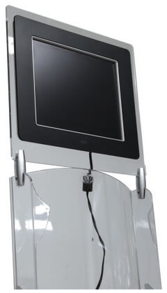 LCD-Aufsatz "Crowner Zip Media" 8"  (Multimedia)