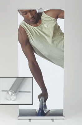 Rollup-Display "Duoset" inkl. Bannerdruck (Rollups)