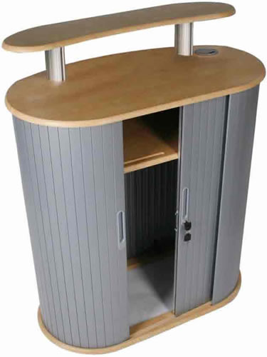 Messetheke "Double D Wrap" (Theken und Counter)