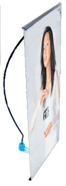 Bannerdisplay-System "Mini-L-Banner" (Bannerdisplay-Systeme)
