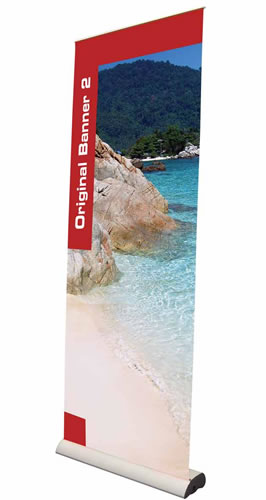 Rollup-Display "Original2" inkl. Bannerdruck (Rollups)