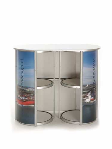 Messetheke "Pirouet Double" (Theken und Counter)