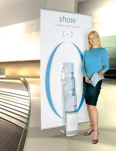 Prospektst�nder "Showzip" (Prospektstaender)