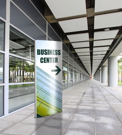 Pylon "Pylo Outdoor" (Outdoor-Banner-Systeme)