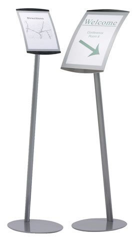 Infost�nder "Satellite" (Rahmen und Plakatstaender)