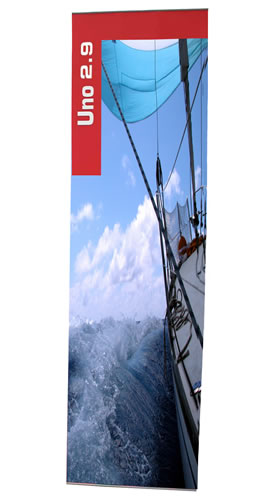 Bannerdisplay "Uno XXL" inkl. Bannerdruck (Bannerdisplays)
