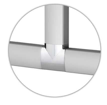 Aluminium-Kabelkanalsystem Silva (Multimedia)