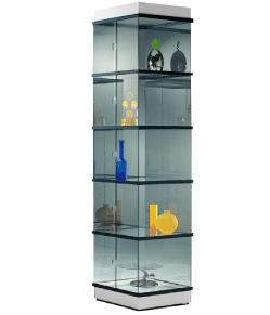 Ausstellungsvitrine "Transparenta" Quadrat (Vitrinen)