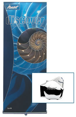 Rollup-Display "Zap 1" inkl. Bannerdruck (Rollups)