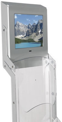 LCD-Prospektst�nder "Zipmedia" (Multimedia)