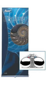 Details zu Rollup-Display "Zap 4 Double" inkl. Bannerdruck