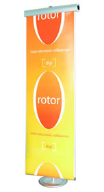 Details zu Motordisplay "Rotor" inkl. Bannerdruck