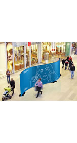 Details zu Bannerdisplay-Wand "Stage S"
