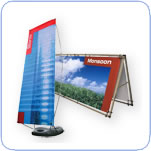 Shop Outdoor-Banner Au�enwerbung