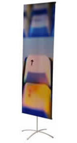 Details zu Bannerdisplay-Ersatzbahn "Steck Plus" inkl. Druck