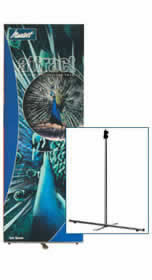 Details zu Bannerdisplay-Ersatzbahn "Solo 2 Double" inkl. Druck
