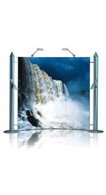 Details zu Messewand Vario D2 Rahmendisplay inkl. Bedruckung