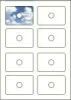 CD-Etiketten rechteckig LaserGloss - 800 St�ck 