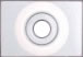 Visitenkarten-CD-Rohlinge rechteckig  - bedruckbar/inkjet printable weiss - 60MB