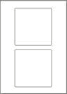 Details zu: 200 St�ck CD-Etiketten 118mm x 118mm, transparent (LaserKlar) (CD-Einleger)