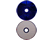 zum Shop: 8cm Mini CD-R - 220MB - weiss Inkjet bedruckbar (Farbe: blau) (CD-Rohlinge farbig)