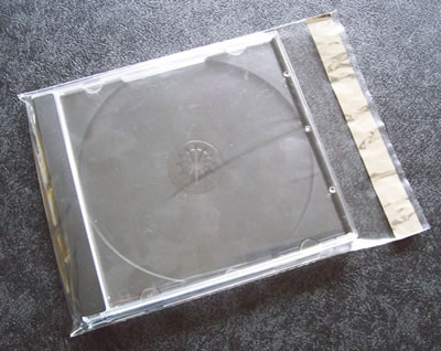 CD-Hochglanzbeutel mit Selbstklebeverschlu� (Versandverpackung)