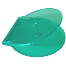 CView CD-H�llen - gr�n - abheftbar (CD-Huellen Cshell)