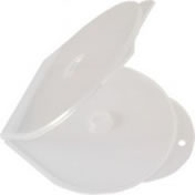 CShell Mini CD-H�llen f�r 8cm Mini CD-R - transparent frosted -  abheftbar