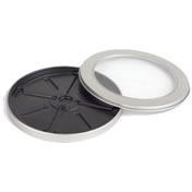 Details zu: CD-Metallbox TinTops View R mit Tray (Blechbox silber) (CD-Boxen Metall)