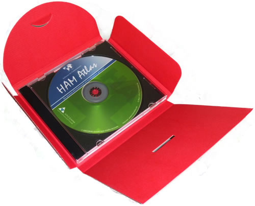 CD-Geschenkverpackung - rot (Versandverpackung)