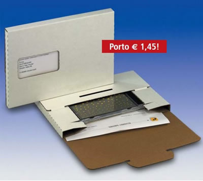 CD-Versandbox A5 mit Fenster (Versandverpackung)