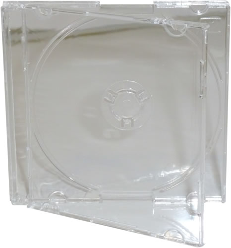 CD-Slimcase f�r Mini CD-R - transparent (CD-Huellen Slim)