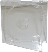 CD-Slimcase f�r Mini CD-R - transparent