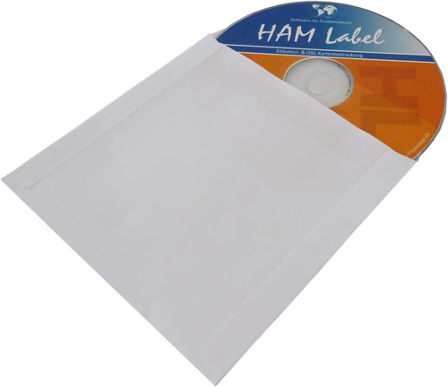 CD-Papierh�llen ohne Fenster - weiss (CD-Papierhuellen)