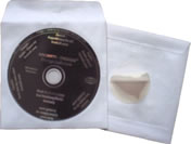 Details zu: CD-Papier�llen mit Fenster & Klebepunkt (weiss) (CD-Papierhuellen)