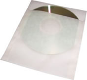Details zu: CD/DVD-Pergamyntaschen (transparent frosted) (CD-Papierhuellen)