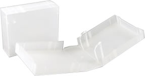 CD/DVD-Archivierungsbox PP30 - transparent/frosted (Archivierungsboxen)