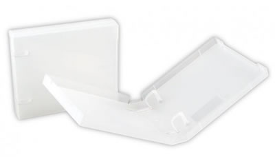CD/DVD-Archivierungsbox PP10 - transparent/frosted (Archivierungsboxen)