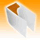 zum Shop: CD/DVD-Book transparent/orange f�r Hebelboxen (Archivierungsboxen)