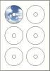 CD-Etiketten f�r Mini CD-R 8cm LaserGloss - 60 St�ck