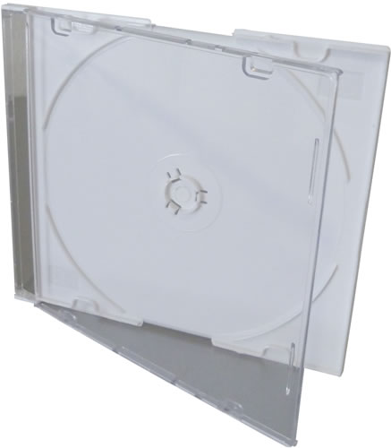 CD-Slimcase - weiss (CD-Huellen Slim)