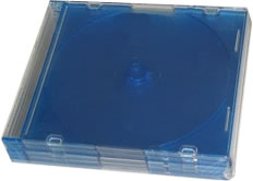 CD-Slimcase - blau (CD-Huellen Slim)