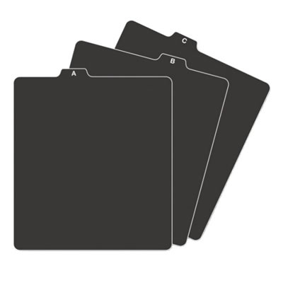Leitz Vaultz CD-Register A-Z (Archivierungsboxen)