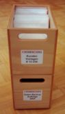 CD/DVD-Holzbox (Archivierungsboxen)