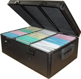 CD/DVD-Koffer 510 - f�r 510 Discs - schwarz (Archivierungskoffer)